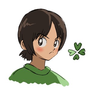 Aoba Tsukishima clover