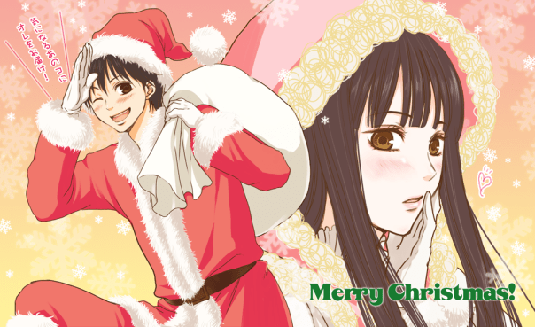 Kazehaya and Sawako Christmas