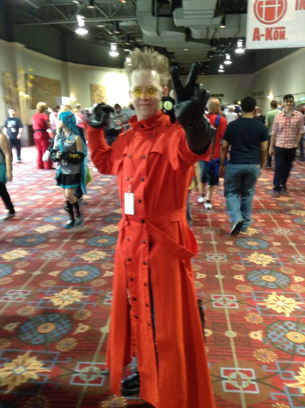 A-Kon cosplay Vash Trigun