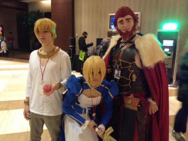 A-Kon cosplay Fate/zero Saber