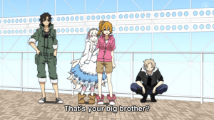 Remember when Shintaro ran into an odd person? Well, there were some invisible onlookers...