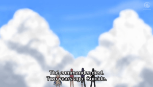 We shall continue to talk about the founding commander as vaguely as possible, understood?