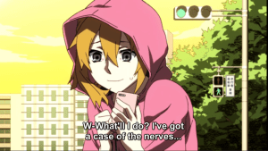No need to worry, Momo. It's not like any significant plot points will be revealed or anything.