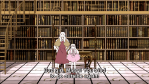 To those of you who guessed that Marry was the little monster's granddaughter/descendant, congratulations! You were correct!