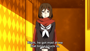 Maybe he's hiding something?