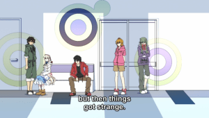 The entire anime in a sentence.