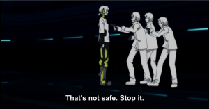 Always ask nicely before attacking ruthlessly.