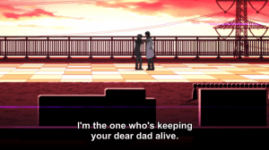 Kenjirou's snake was definitely the jerk of this episode.