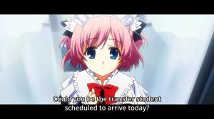 Glorious animated shark maid.