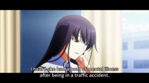 A traffic accident causing a mental illness?