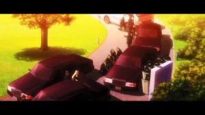 Lone girl with a handgun? Call in the cavalry.