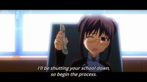 Build giant school, then close it down.