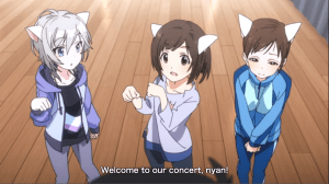 Not to be confused with another, more electronic, idol named Miku.