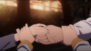 She's actually just looking forward to singing "Kumbaya" afterwards.