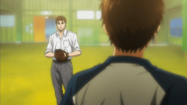 Chris-senpai joins Sawamura. 