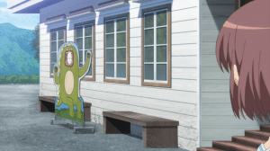 Whereas before he could only be patched up, now he is fully healed. Symbolic?