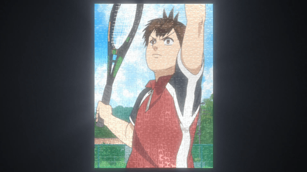 In episode 14 of the first season, we saw Ei-chan's training starting to come together. Since then, his hard work has continued to pay off, and it's fun to watch.