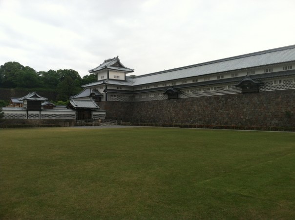 Kanazawa Castle... or what remains of it anyway.