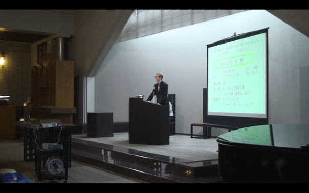 I guest spoke for the university's chapel service this week!