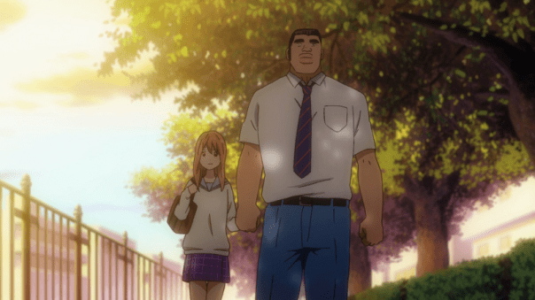 Takeo and Yamato walk together after he tells her she's the only one for him. (ep 16)