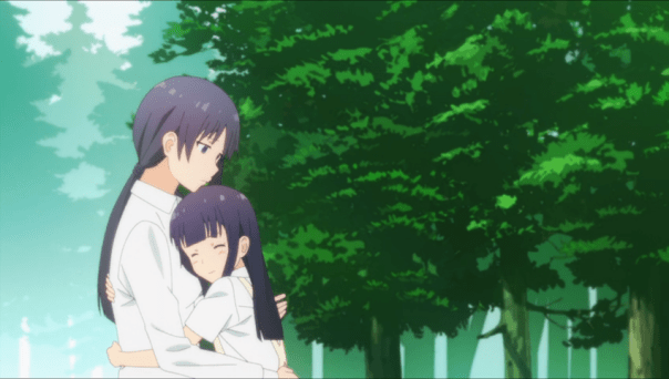 Aoi and her mother finally embrace. It took the help of many friends—including a conversation with a lost 