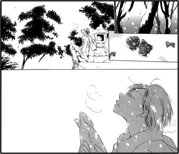 Gin waiting for hotaru