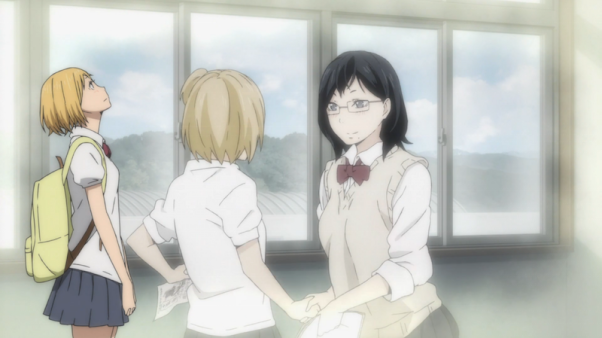 Yachi reflects on how Kiyoko asked her to join.
