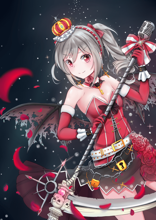 Behold, as the image of my avatar of the saint of the holy faith shall provide as a shield against the pre-emptive strike of the future!