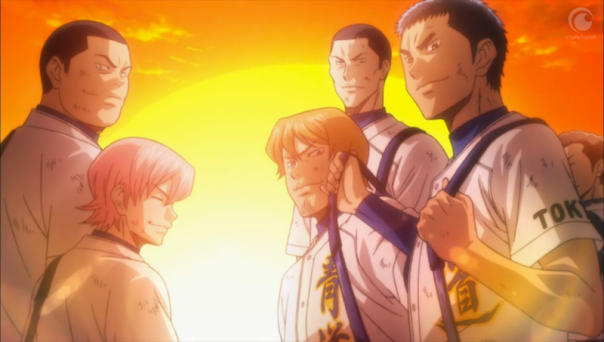 The third years are passing the torch to their younger teammates. (ep 75)