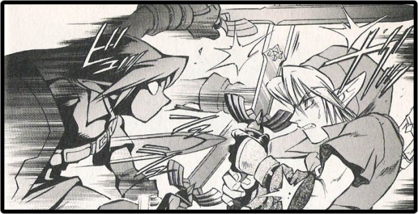 link vs shadow link fight