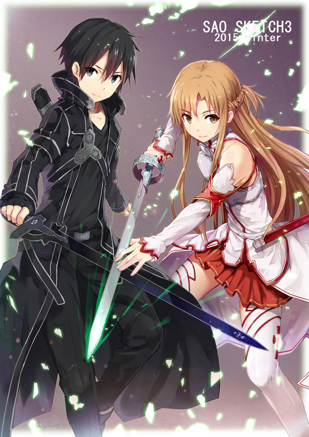 kirito and asuna sao
