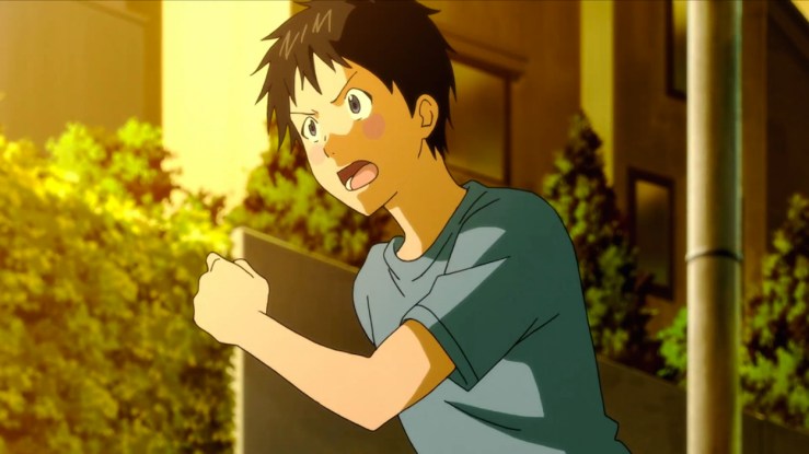 Tsukamoto, inspired by Usui's mini speech, leaves the kitchen and goes on another run, this time a little bit more for his own sake than just so his improved endurance will help the team.