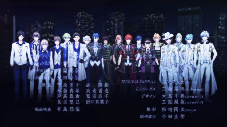 Group shot of HEAVENS, STARISH, and Quartet Night.