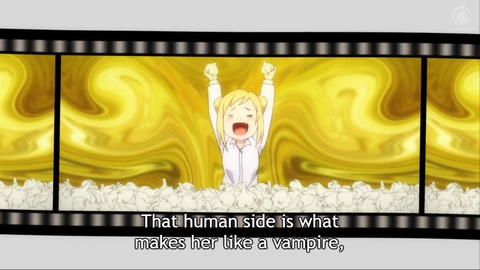 Crosses are just an outdated fashion accessory, though, and a stake through the heart... well, that'd kill anybody.