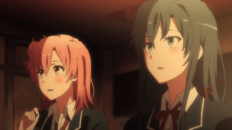yukino and yui crying