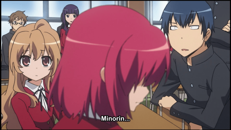 Taiga and Minori depressed