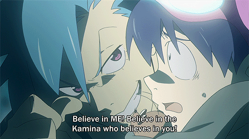gurren lagann believe in me