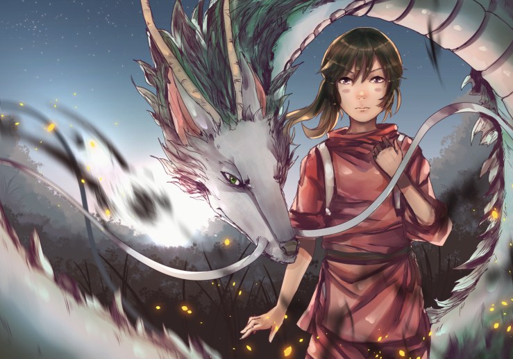 chidiro and haku dragon