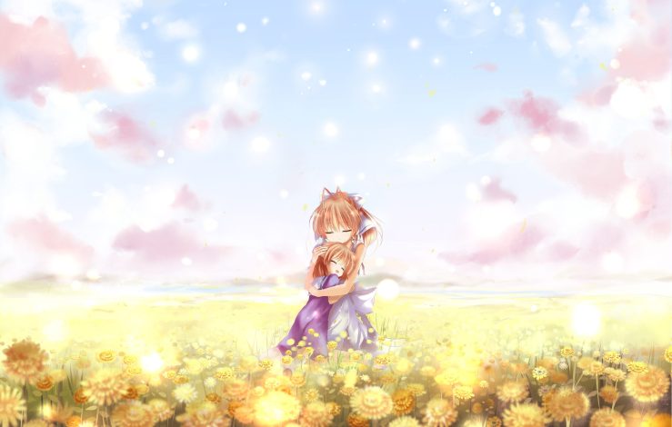 nagisa hugging ushio