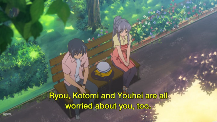 Kyou and Tomoya