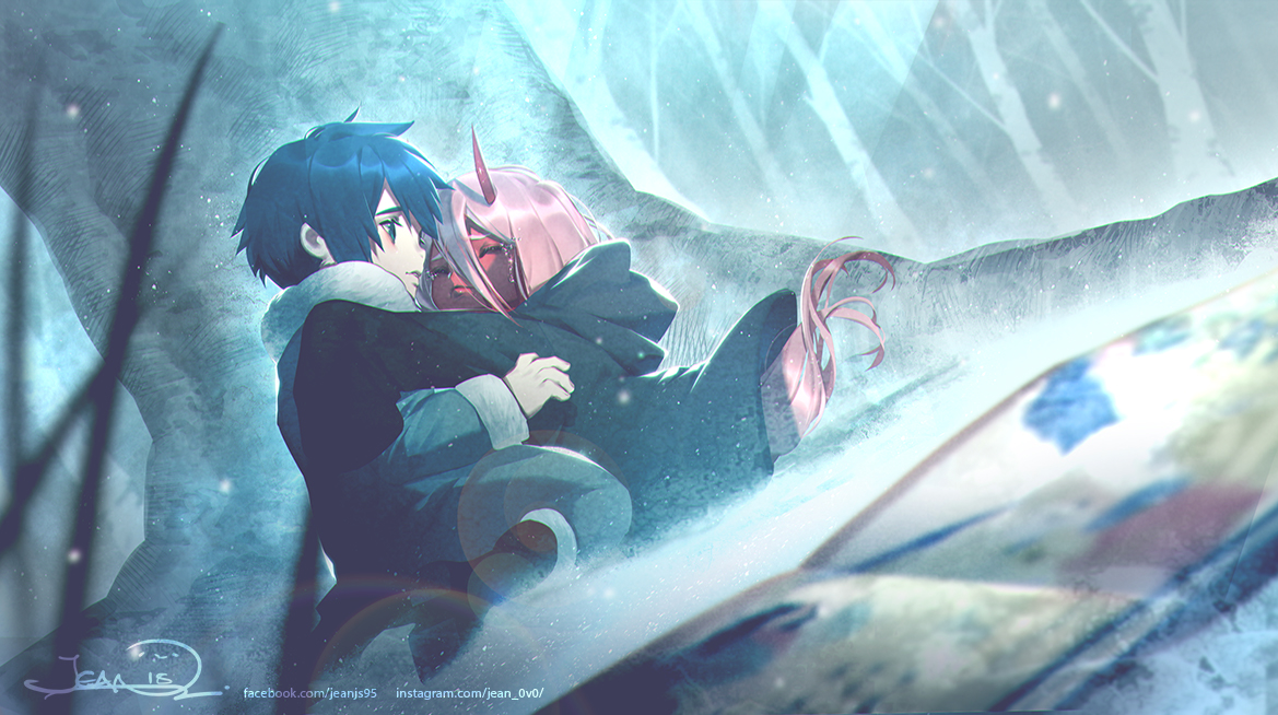 little 002 and hiro zero two young