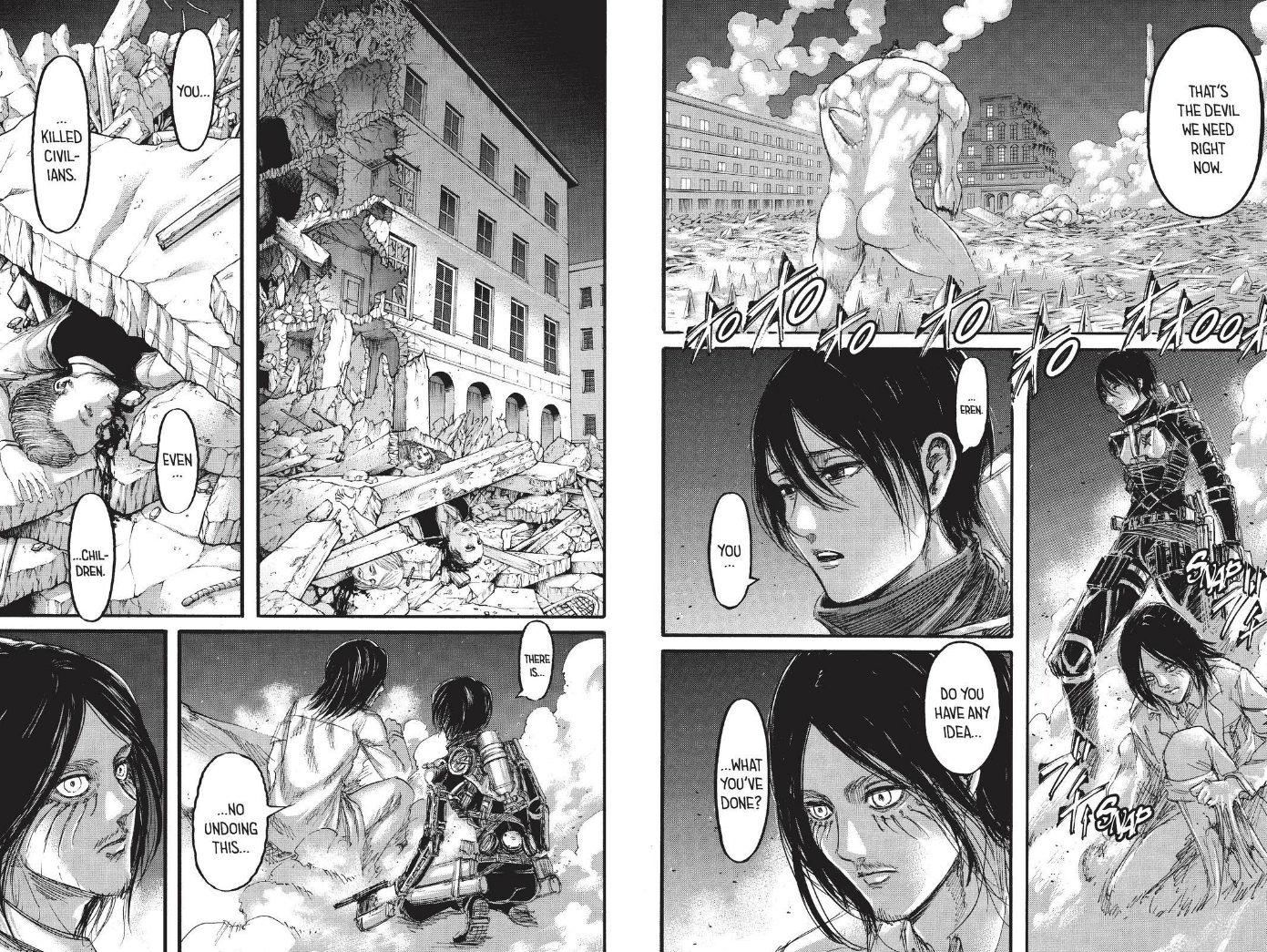 eren kills civilians and children