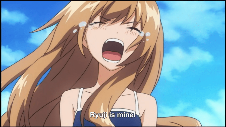 Taiga claiming Ryuuji