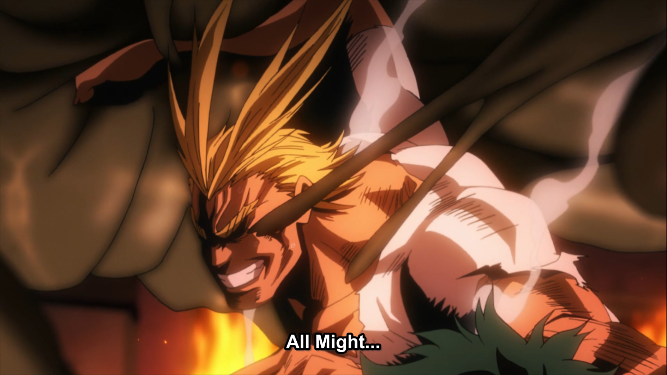 All Might, Midoriya, and how to go beyond your limits – Beneath the Tangles