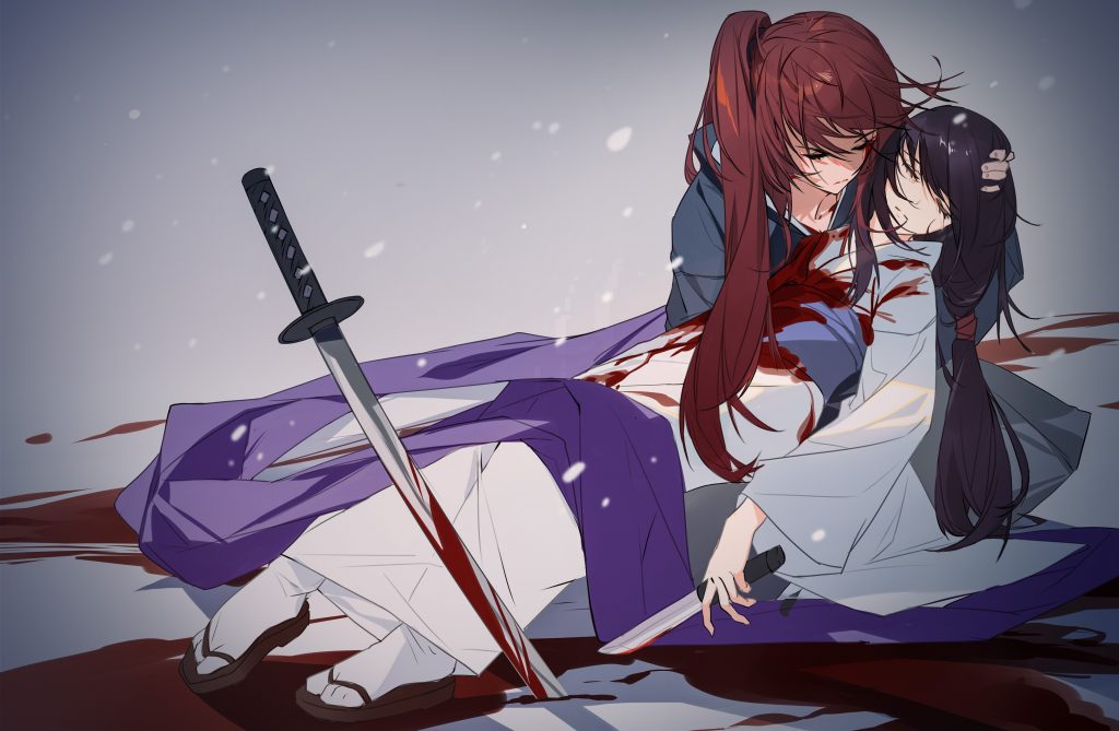 samurai x: trust and betrayal tomoe kenshin