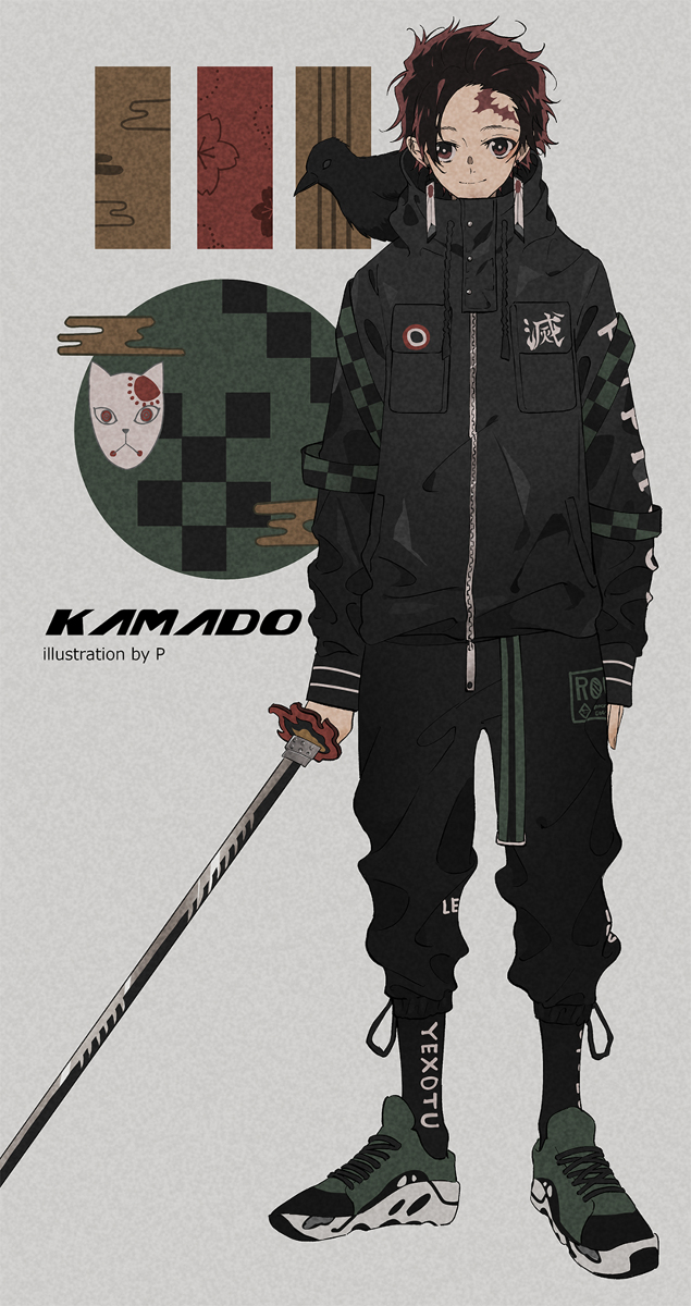 streatwear anime demon slayer tanjirou