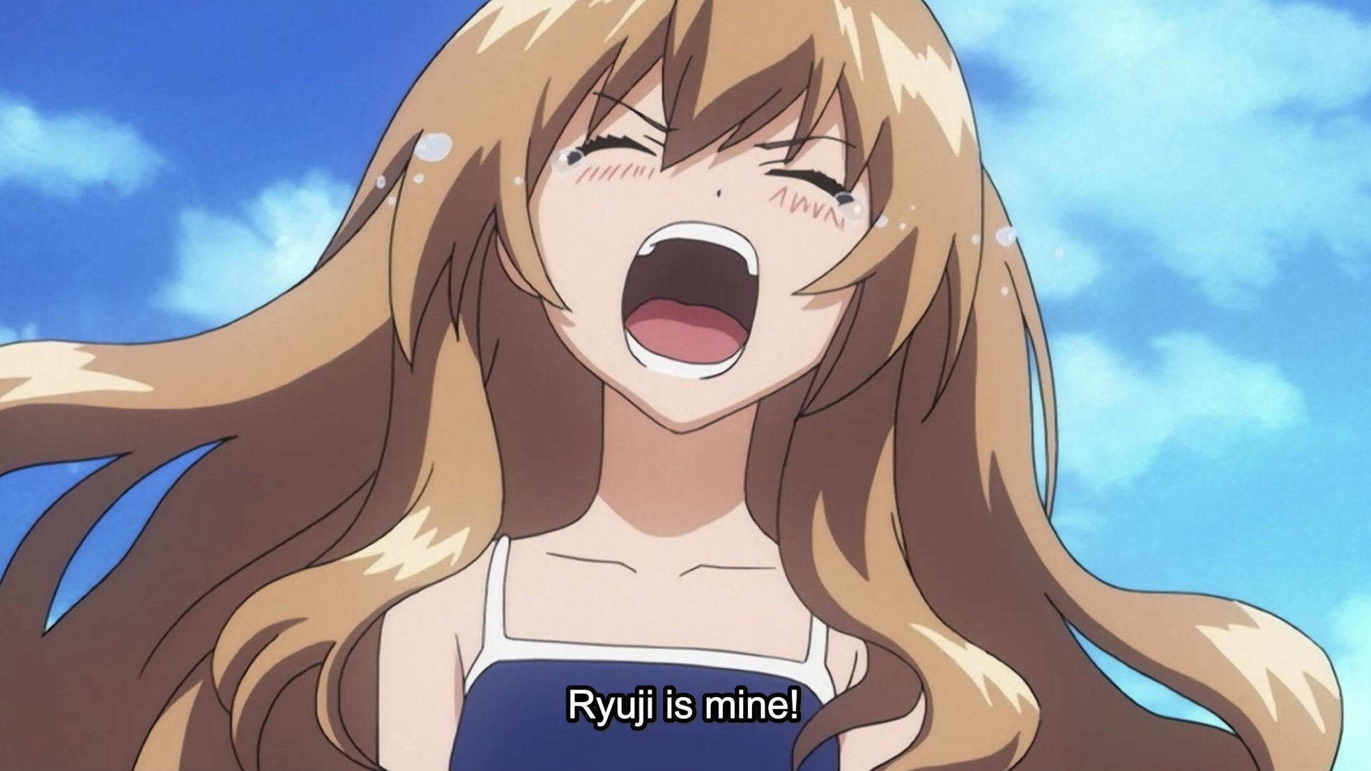 taiga shouts ryuujis is mine
