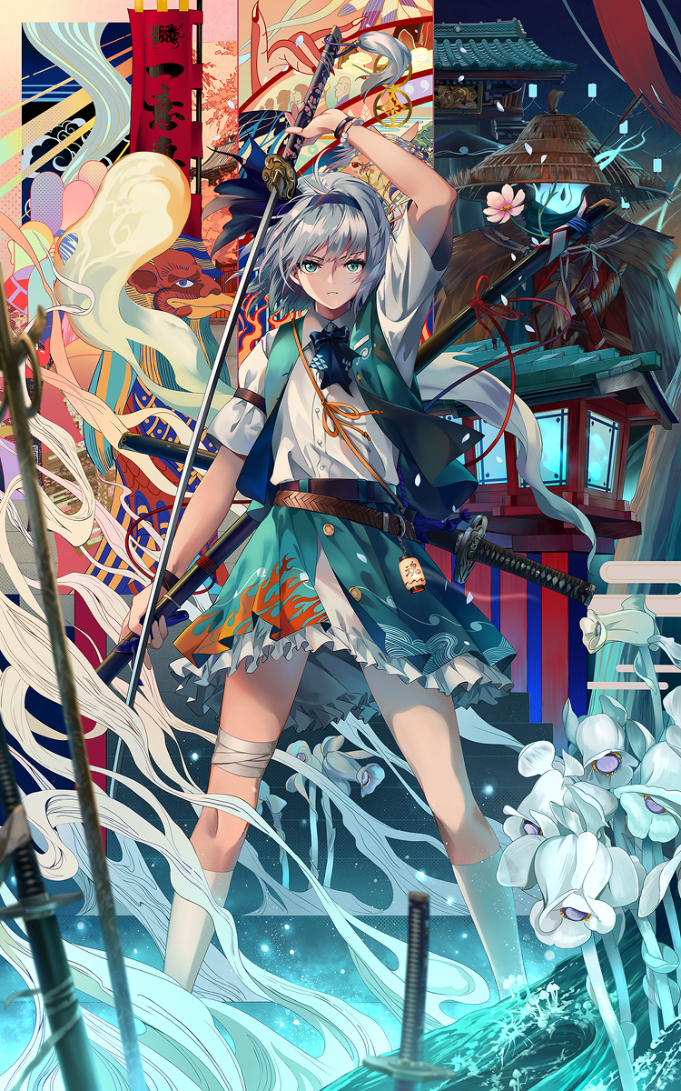 youmu konpaku illustration touhou
