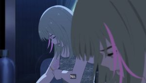 rika kawai refusing to cut herself in wonder egg priority