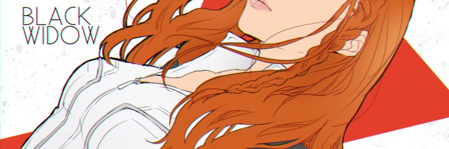 mcu anime natasha romanoff